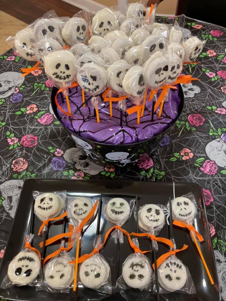 Halloween sweet treats for our senior residents